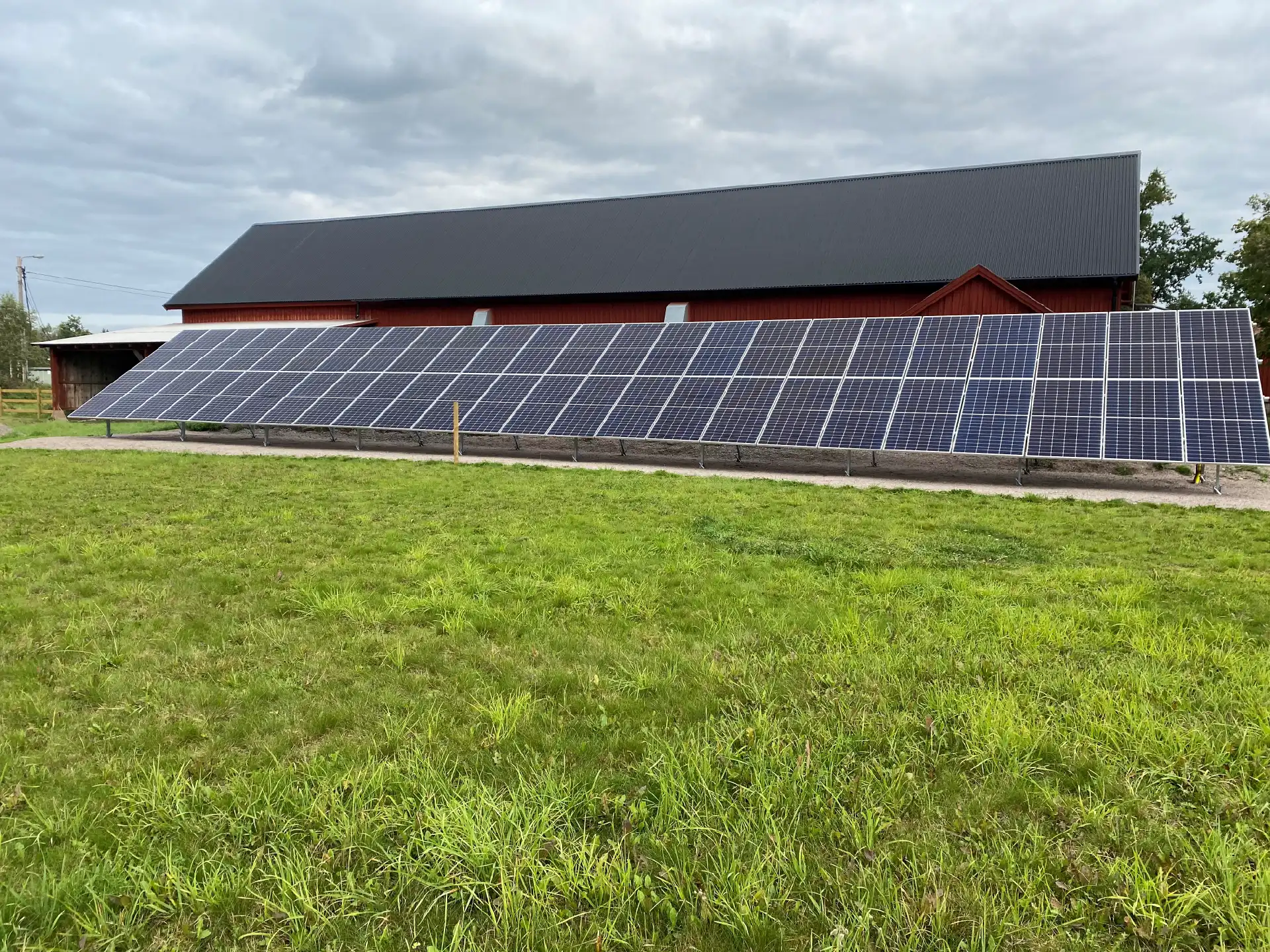 Markanlagda solceller