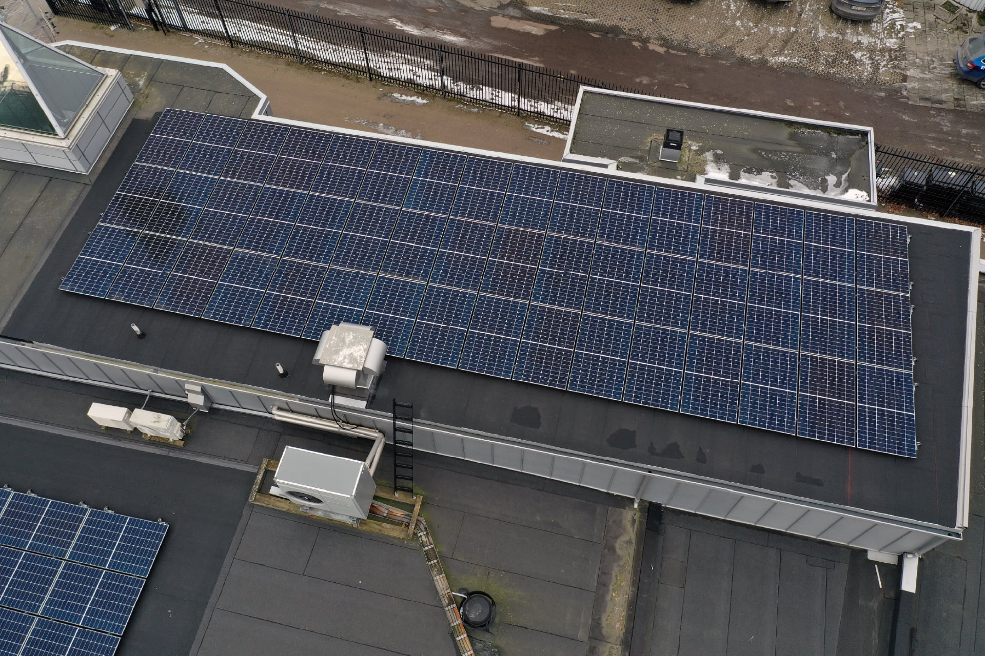 solcellsanläggning på EoB i Råå