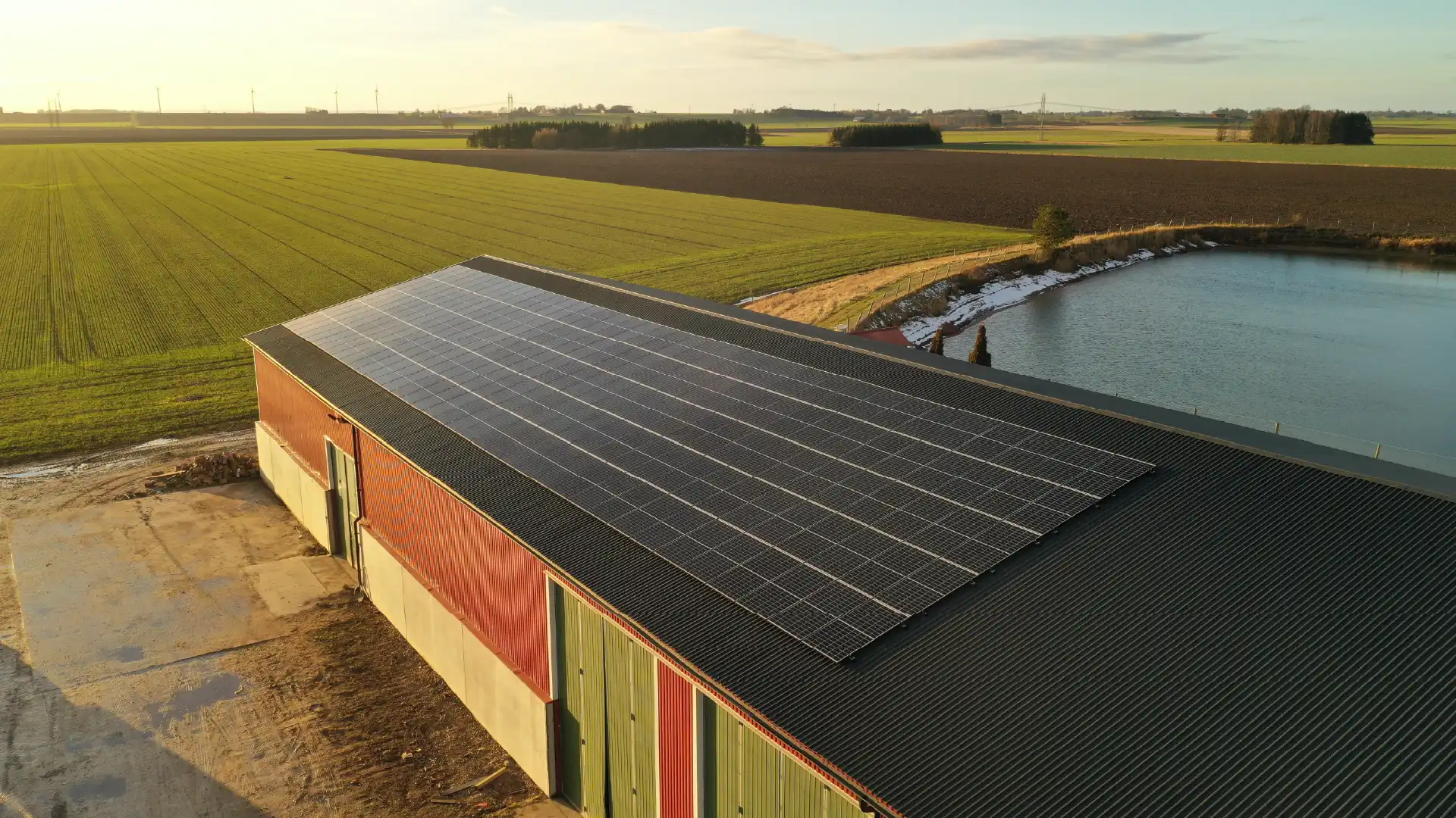Solceller för lantbruk