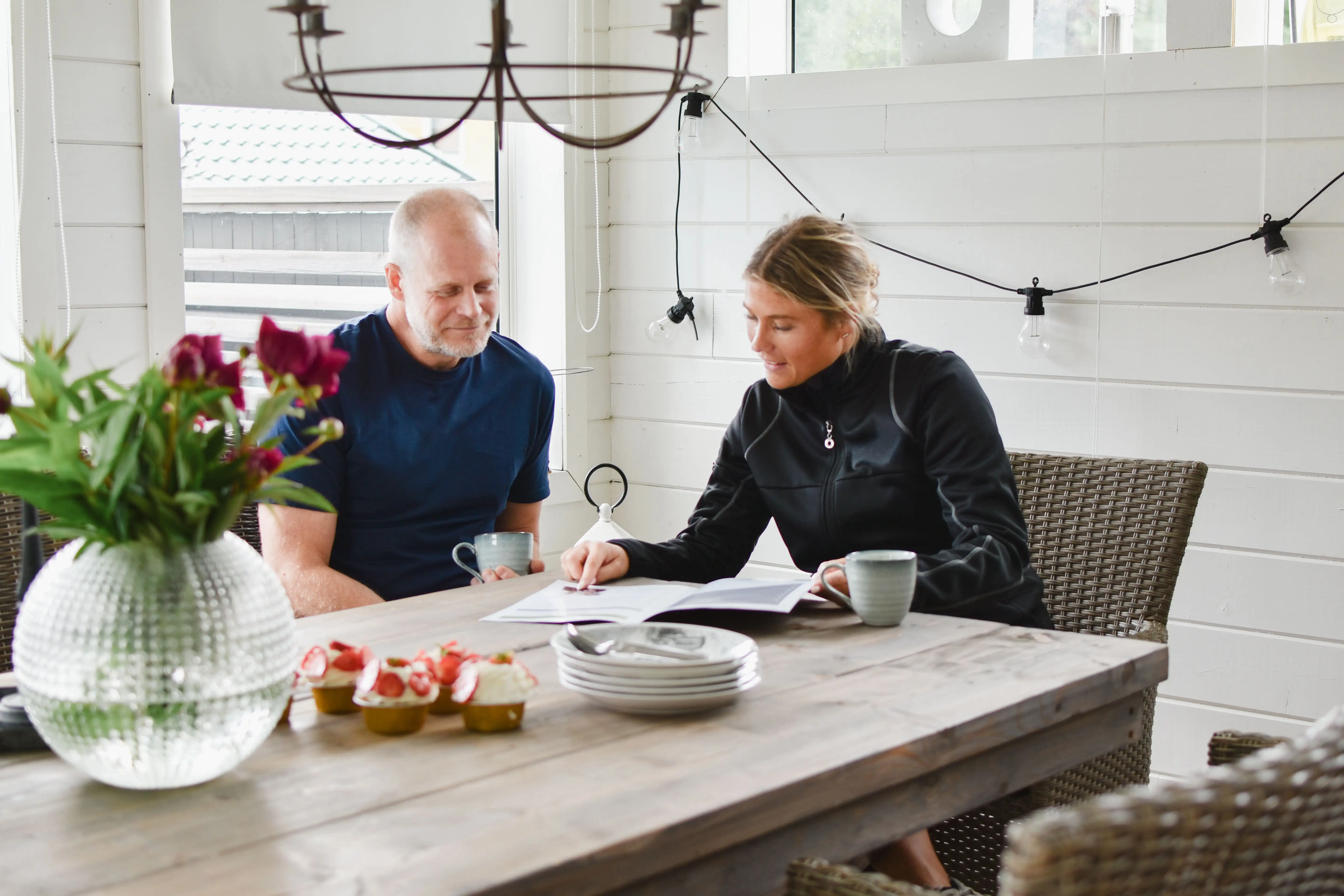 Kundmöte med genomgång av solceller